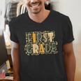 First 1St Grade Camo Camouflage Boy Teacher Back To School Men's V-Neck T-Shirt, First Grade Teacher Shirts, funny gift First 1St Grade Camo Camouflage Boy Teacher Back To School Men's V-Neck T-Shirt, First Grade Teacher Shirts, funny gift