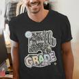 First Day Of Fifth Grade Composition Notebook Teacher Men's V-Neck T-Shirt, First Grade Teacher Shirts, funny gift