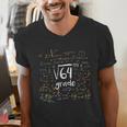 First Day Of School 8th Grade Square Root Of 64 Math Teacher Men's V-Neck T-Shirt, First Grade Teacher Shirts, funny gift First Day Of School 8th Grade Square Root Of 64 Math Teacher Men's V-Neck T-Shirt, First Grade Teacher Shirts, funny gift