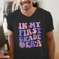 In My First Grade Era 1st Grade Girls Teacher Back To School Men's V-Neck T-Shirt, First Grade Teacher Shirts, funny gift In My First Grade Era 1st Grade Girls Teacher Back To School Men's V-Neck T-Shirt, First Grade Teacher Shirts, funny gift