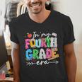 In My Fourth Grade Era 4th Grade Girl Teacher Back To School Men's V-Neck T-Shirt, 4th Grade Teacher Shirts, funny gift In My Fourth Grade Era 4th Grade Girl Teacher Back To School Men's V-Neck T-Shirt, 4th Grade Teacher Shirts, funny gift