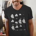 Fractions Math Teacher Ghost Math Halloween Humorous Men's V-Neck T-Shirt, funny gift Fractions Math Teacher Ghost Math Halloween Humorous Men's V-Neck T-Shirt, funny gift