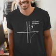 Function Asymptote Geek Math Pun Teacher Men's V-Neck T-Shirt, funny gift Function Asymptote Geek Math Pun Teacher Men's V-Neck T-Shirt, funny gift