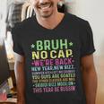 Gen A Slang Teachers Happy 1st Day Of School 2025 Students Men's V-Neck T-Shirt, funny gift