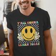 You All Gonna Learn Today Shirt Retro Groovy Teacher Life Men's V-Neck T-Shirt, Groovy Teacher Shirts, funny gift You All Gonna Learn Today Shirt Retro Groovy Teacher Life Men's V-Neck T-Shirt, Groovy Teacher Shirts, funny gift