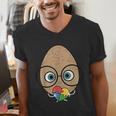 The Good Egg Teacher Halloween Costume Food Group Cute Men's V-Neck T-Shirt, funny gift The Good Egg Teacher Halloween Costume Food Group Cute Men's V-Neck T-Shirt, funny gift