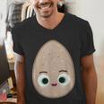 Good Egg Teacher Halloween Costume Group The Shel Egg Men's V-Neck T-Shirt, funny gift Good Egg Teacher Halloween Costume Group The Shel Egg Men's V-Neck T-Shirt, funny gift
