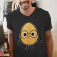 Good Egg Teacher Halloween Costume The Smart Cookie Men's V-Neck T-Shirt, funny gift Good Egg Teacher Halloween Costume The Smart Cookie Men's V-Neck T-Shirt, funny gift