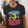 Grade 3 Super Squad Superhero Teacher Team Men Women Girls Kids Men's V-Neck T-Shirt, Super Teacher Shirts, funny gift Grade 3 Super Squad Superhero Teacher Team Men Women Girls Kids Men's V-Neck T-Shirt, Super Teacher Shirts, funny gift
