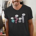 Grammar TeacherWait What Stop It I Agree Men's V-Neck T-Shirt, funny gift