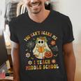 Halloween You Can't Scare Me I Teach Middle School Teacher Men's V-Neck T-Shirt, funny gift Halloween You Can't Scare Me I Teach Middle School Teacher Men's V-Neck T-Shirt, funny gift