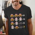 Halloween Math Teacher Men Women Order Of Operations Men's V-Neck T-Shirt, funny gift Halloween Math Teacher Men Women Order Of Operations Men's V-Neck T-Shirt, funny gift