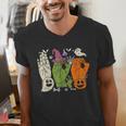 Halloween SPED Teacher Boo In ASL Boo Hands Sign Language Men's V-Neck T-Shirt, funny gift Halloween SPED Teacher Boo In ASL Boo Hands Sign Language Men's V-Neck T-Shirt, funny gift