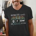 Helping Little Minds Grow One Phoneme At A Time Teacher Men's V-Neck T-Shirt, funny gift Helping Little Minds Grow One Phoneme At A Time Teacher Men's V-Neck T-Shirt, funny gift