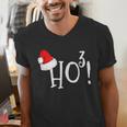 Ho Cubed Shirt Math Teacher Xmas For Men Women Kids Men's V-Neck T-Shirt, funny gift Ho Cubed Shirt Math Teacher Xmas For Men Women Kids Men's V-Neck T-Shirt, funny gift