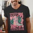 Howdy Fourth Grade Western 4th Grade Teacher Cowboy Cowgirl Men's V-Neck T-Shirt, 4th Grade Teacher Shirts, funny gift Howdy Fourth Grade Western 4th Grade Teacher Cowboy Cowgirl Men's V-Neck T-Shirt, 4th Grade Teacher Shirts, funny gift
