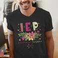 IEP I Encourage Progress Teacher Special Education Men Women Men's V-Neck T-Shirt, funny gift IEP I Encourage Progress Teacher Special Education Men Women Men's V-Neck T-Shirt, funny gift