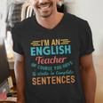I'm An English Teacher Of Course You Have To Write Men's V-Neck T-Shirt, English Teacher Shirts, funny gift I'm An English Teacher Of Course You Have To Write Men's V-Neck T-Shirt, English Teacher Shirts, funny gift