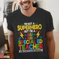 I'm Not a Superhero But I'm a SPED Special Education Teacher Men's V-Neck T-Shirt, funny gift I'm Not a Superhero But I'm a SPED Special Education Teacher Men's V-Neck T-Shirt, funny gift
