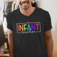 Infant Teacher Daycare Provider Childcare Teacher Men's V-Neck T-Shirt, funny gift