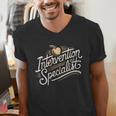 Intervention Teacher Intervention Specialist Men's V-Neck T-Shirt, funny gift