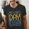 It's A Fine Day To Write An Essay Class English Teacher Men's V-Neck T-Shirt, English Teacher Shirts, funny gift It's A Fine Day To Write An Essay Class English Teacher Men's V-Neck T-Shirt, English Teacher Shirts, funny gift