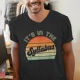 It's In The Syllabus Shirt Professor Saying College Teacher For Men Women Men's V-Neck T-Shirt, funny gift