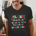 Jolliest Bunch Of Teachers Aides This Side Of Homeroom Men's V-Neck T-Shirt, funny gift Jolliest Bunch Of Teachers Aides This Side Of Homeroom Men's V-Neck T-Shirt, funny gift