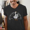 Just A Silly Goose Teaching Math Teacher Back To School Men's V-Neck T-Shirt, funny gift Just A Silly Goose Teaching Math Teacher Back To School Men's V-Neck T-Shirt, funny gift