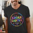 Kindergarten Crew Funy Back To School Teachers Kids Students Men's V-Neck T-Shirt, funny gift