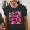 In My Kindergarten Era Girl Back To School Kinder Teacher Men's V-Neck T-Shirt, funny gift In My Kindergarten Era Girl Back To School Kinder Teacher Men's V-Neck T-Shirt, funny gift
