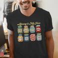 Library Is My Jam Librarian Appreciation Reading Teacher Men's V-Neck T-Shirt, funny gift Library Is My Jam Librarian Appreciation Reading Teacher Men's V-Neck T-Shirt, funny gift