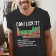 Can I Lick It Periodic Table Science Teacher Boy And Girls Men's V-Neck T-Shirt, Science Teacher Shirts, funny gift Can I Lick It Periodic Table Science Teacher Boy And Girls Men's V-Neck T-Shirt, Science Teacher Shirts, funny gift