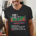 Can I Lick It Periodic Table Science Teacher Chemistry Men's V-Neck T-Shirt, Science Teacher Shirts, funny gift