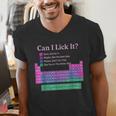 Can I Lick It Periodic Table Teacher Student Kids Men's V-Neck T-Shirt, funny gift