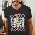 Literacy Coach Reading Specialist Facilitator Lead Teacher Men's V-Neck T-Shirt, funny gift Literacy Coach Reading Specialist Facilitator Lead Teacher Men's V-Neck T-Shirt, funny gift