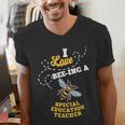 I Love Bee-Ing A Special Education Teacher Honey Bee Job For Men Women Men's V-Neck T-Shirt, funny gift I Love Bee-Ing A Special Education Teacher Honey Bee Job For Men Women Men's V-Neck T-Shirt, funny gift