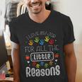 I Love My Job For All The Little Reasons Kid Daycare Teacher Men's V-Neck T-Shirt, funny gift I Love My Job For All The Little Reasons Kid Daycare Teacher Men's V-Neck T-Shirt, funny gift