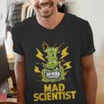 Mad Scientist Kids Youth Adult Science Teacher Chemistry Men's V-Neck T-Shirt, Science Teacher Shirts, funny gift