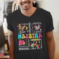 Maestra Spanish Teacher Back To School Maestra De Espanol Men's V-Neck T-Shirt, funny gift