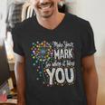 Make Your Mark Dandelion Happy Dot Day Shirts Teacher Kids Men's V-Neck T-Shirt, funny gift Make Your Mark Dandelion Happy Dot Day Shirts Teacher Kids Men's V-Neck T-Shirt, funny gift