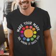 Make Your Mark For a International Dot Day Teacher Dot Lover Men's V-Neck T-Shirt, funny gift Make Your Mark For a International Dot Day Teacher Dot Lover Men's V-Neck T-Shirt, funny gift