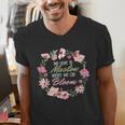 Maslow Before Blooms SPED Teacher School Psychologist Retro Men Women Men's V-Neck T-Shirt, funny gift