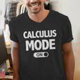 Math Calculus Mode On Teacher T-Shirt Men's V-Neck T-Shirt, funny gift Math Calculus Mode On Teacher T-Shirt Men's V-Neck T-Shirt, funny gift