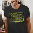 Metaphors Be With You English Teacher Shirts T-Shirt Men's V-Neck T-Shirt, English Teacher Shirts, funny gift