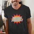 Mission Possible Motivational Inspirational School Teacher Men's V-Neck T-Shirt, funny gift Mission Possible Motivational Inspirational School Teacher Men's V-Neck T-Shirt, funny gift
