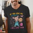 Mouse Teacher If You Give Me A Student I Will Love Them Men's V-Neck T-Shirt, funny gift