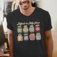 Music Is My Jam Back To School Music Teacher Specials Team Men's V-Neck T-Shirt, funny gift Music Is My Jam Back To School Music Teacher Specials Team Men's V-Neck T-Shirt, funny gift