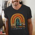 Music Teacher I Teach My Favorite Musicians Autumn Rainbow Men Women Men's V-Neck T-Shirt, funny gift Music Teacher I Teach My Favorite Musicians Autumn Rainbow Men Women Men's V-Neck T-Shirt, funny gift