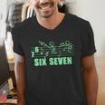 Musical 67 Music Meme Slang Six Seven Music Teacher Men's V-Neck T-Shirt, funny gift